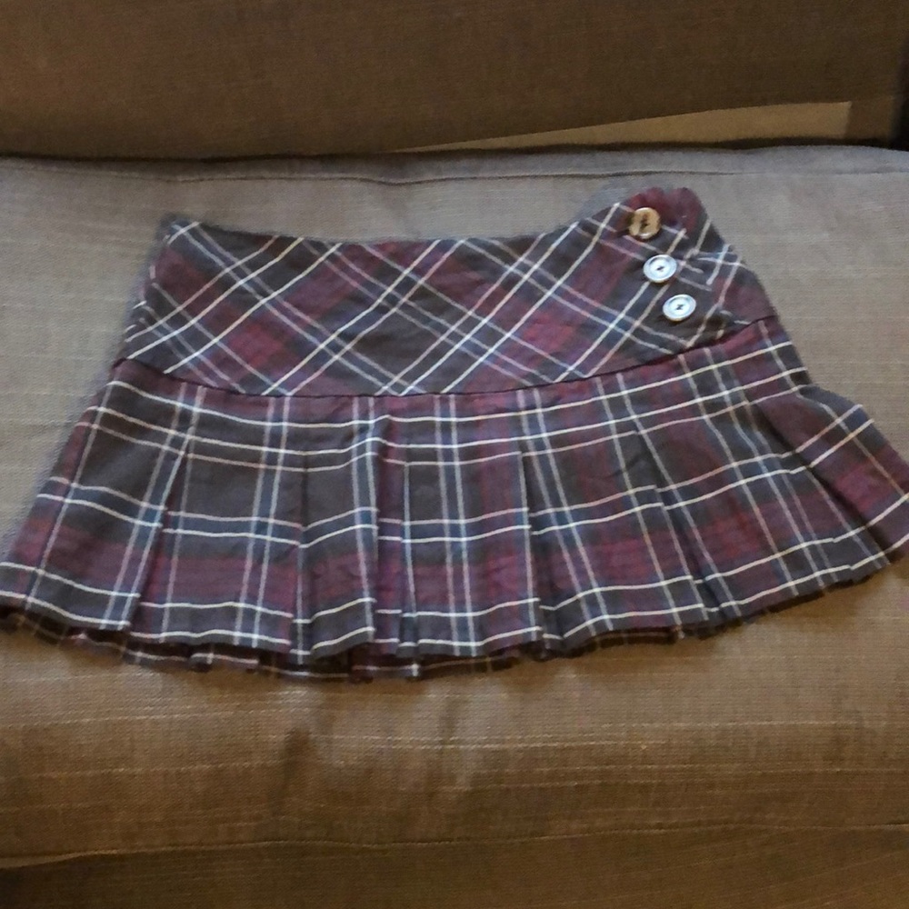 Plaid skirt